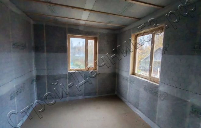 4 каркасный дом д–149, 10x7.5 м, 66 м², республика карелия, пряжинский район, посёлок матросы (8)